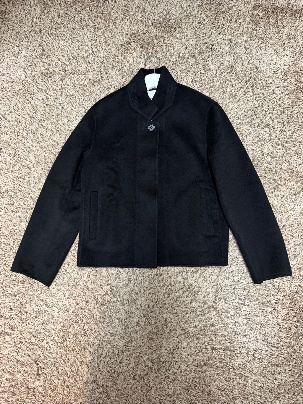 Cos Structured Double-Faced Wool Jacket